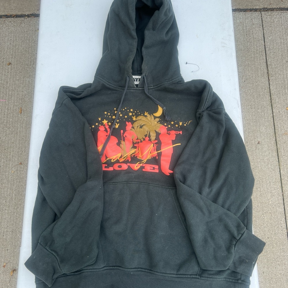 Green pacsun playboy hoodie